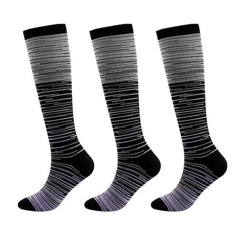 3-Pairs: Gradient Compression Socks